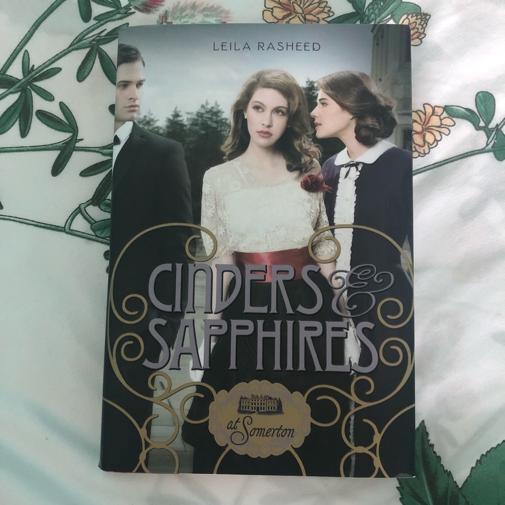 Cinders and Sapphires book by Leila Rasheed✨ YA
